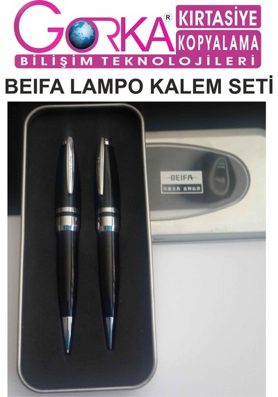 Beıfa Lampo Lüks 2 Li Kalem Seti Kısa Boy
