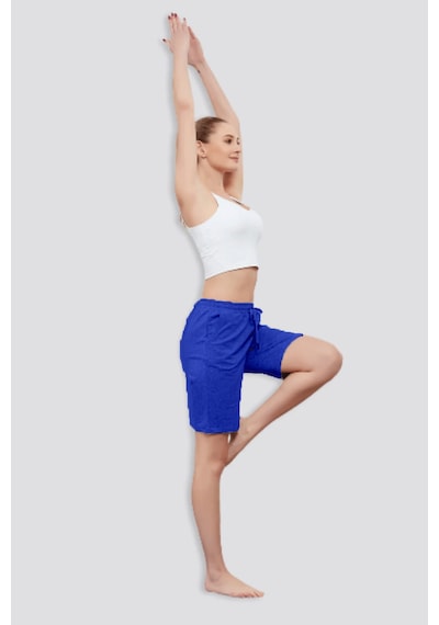 Superlife Kadın Regular Fit Şort Spr24srk62 İndigo