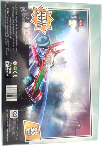 Ca Games Çocuklar Için Pija Maskeliler Frame Puzzle 35 Parça