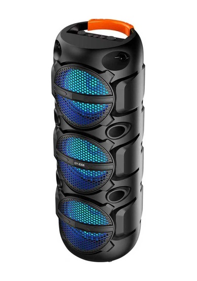 Gy-8306 Çift Karaoke Kablosuz Mikrofonlu Speaker Şarjlı Taşınabilir Hoparlör Bluetooth Fm Radyo Hafıza Kartı Ve Usb Girişli Tws Özellikli Ses Sistemi Partybox Ses Bombası
