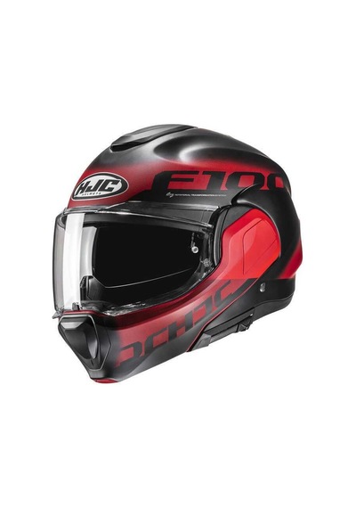 Hjc F100 Hetal Mc1sf Kask Siyah Kırmızı