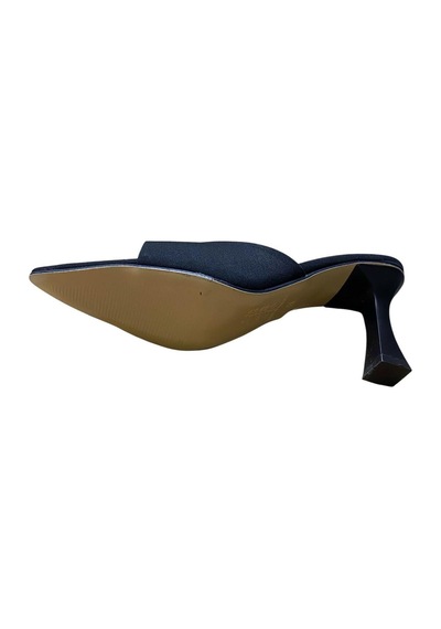 Miçe Shoes Kadın İnce Topuk Abiye Günlük Terlik Siyah - 873684040 Siyah