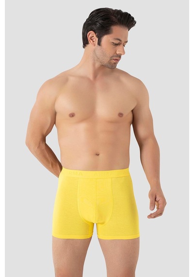 Arma Yıldız Erkek Sarı Bambu Boxer 3'lü Paket Sarı