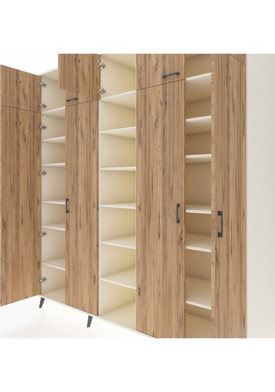 Kronos Dolap 18 Raflı 9 Kapaklı 220x59x243 Aytaşı-çam/aytaşı Atlas Çam/aytası - Aytası Kronos Dolap 18 Raflı 9 Kapaklı 220x59x243 Aytaşı-çam/aytaşı Atlas Çam/aytası - Aytası