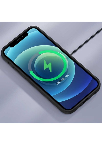 Benks Apple Uyumlu iPhone 12 Mini Kılıf Benks Magsafe Magnetic MFI Certified Silikon Kapak ZORE-218821