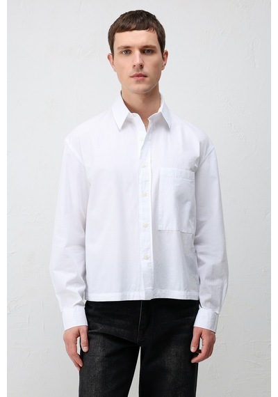 Antioch Boxy Fit Erkek Gömlek A26y10151 Beyaz