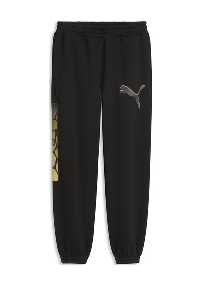 Puma Sport Street Relaxed Erkek Siyah Günlük Stil Eşofman Altı 69431901