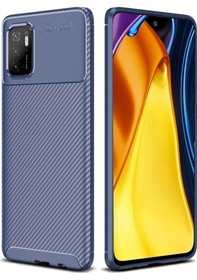 Xiaomi Poco M3 Pro Karbon Görünüm Negro Silikon Kilif 545505759