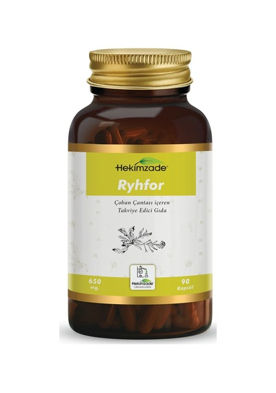 Hekimzade Ryhfor Çoban Çantası İçeren Takviye Edici Gıda 650mg 90 Kapsül