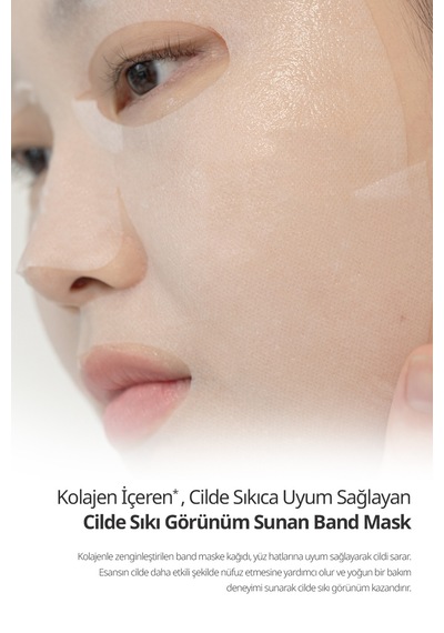 Retinal Ve Kolajenle Kırışıklık Ve Gözenek Karşıtı Maske Dermatory Pro Vita-a Retinal Derm Band Mask