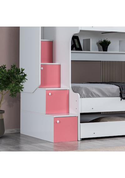 Ranza, Inci Yavrulu Ranza - Pembe 90 x 190 CM
