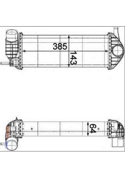 Oris Turbo Radyatörü Intercooler Kangoo 1.5dcı 2008 Ve Sonrası 90-103-110bg 385x143x64 K9k-806-804-808- Orıs Irn002064 8200427469 Oris Turbo Radyatörü Intercooler Kangoo 1.5dcı 2008 Ve Sonrası 90-103-110bg 385x143x64 K9k-806-804-808- Orıs Irn002064 8200427469