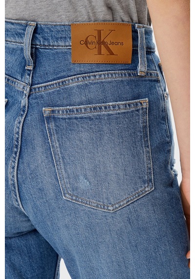 Calvin Klein Bayan Kot Pantolon J20j225140 1a4 Mavi Mavi