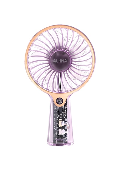 Auhma Aufn04 Taşınabilir Mini El Fanı Pembe Şarjlı, Sessiz, 500mah Type-c Kablosuz Mini Fan