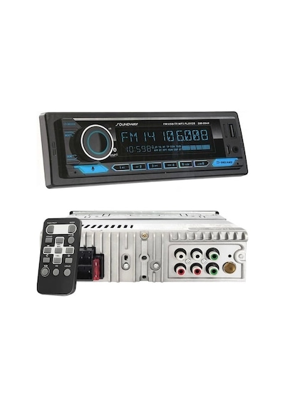 Soundway Sw-9944 Dsp Oto Teyp 4x60w Bluetooth Mobil Aplikasyon Usb Type-c Sd Fm Aux