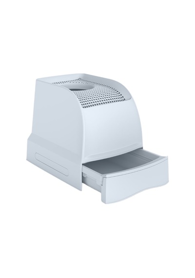 Imac - 615 - Frıda - New Üstten Girişli Kedi Tuvaleti - Dpmıx-hb - Mavi 56x40x43,5cm