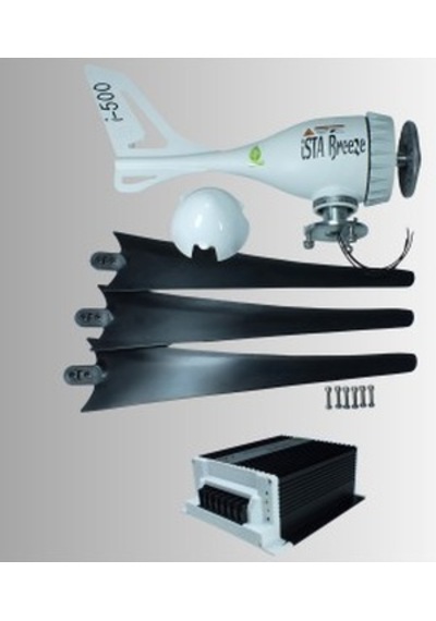 Set İ-500 24v Rüzgar Türbini + Hibrit Şarj Kontrol Cihazı İsta-breeze
