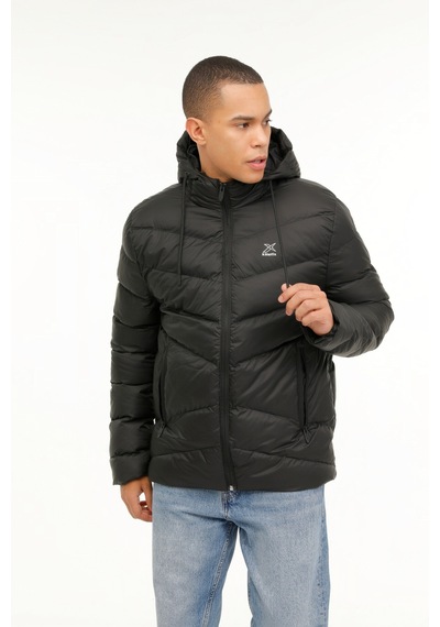 M-sn541 Marıo Coat 2pr Siyah Erkek Kısa Kaban Siyah