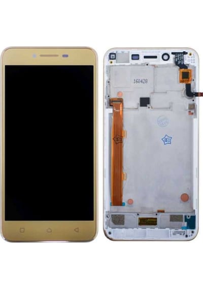 Lenovo Vibe K5 Sarı Flex (A6020A41) Lcd Ekran Dokunmatik Çıtalı