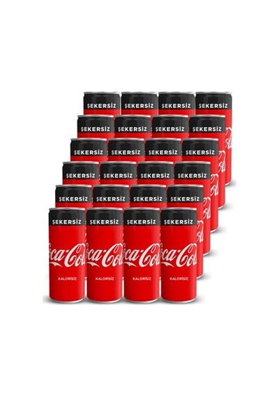 Coca Cola Şekersiz 200ml X 24 Adet