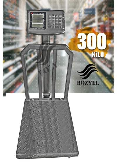 300 Kg 1.kalite Terazi-kantar-paslanmaz Gövde-katlanır Boyun Tartı