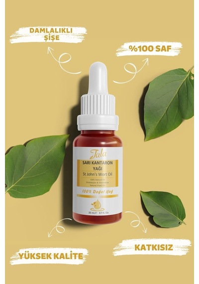 Tala Sarı Kantaron Yağı %100 Saf Ve Doğal Soğuk Sıkım 20 ML