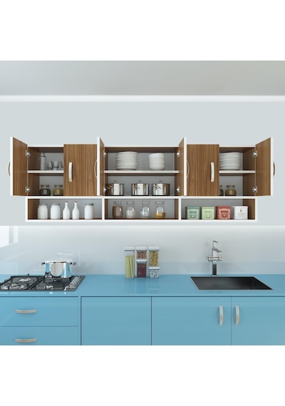 Kenzlife hazır mutfak vice cvz 060*180*22 mutfak banyo dolabı kapaklı raflı Kenzlife hazır mutfak vice cvz 060*180*22 mutfak banyo dolabı kapaklı raflı