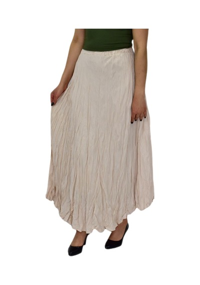 Baglan Kadın Ayrobin Kıraş Etek Lastikli Bgl-st04350 Bej