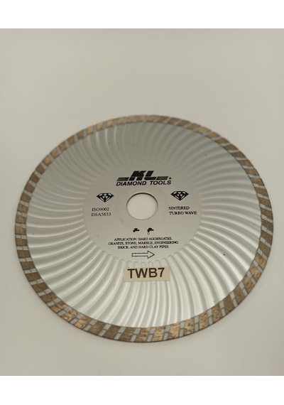 Kl Kldtwb7 180 Mm Turbo Kanallı Elmas Disk Testere