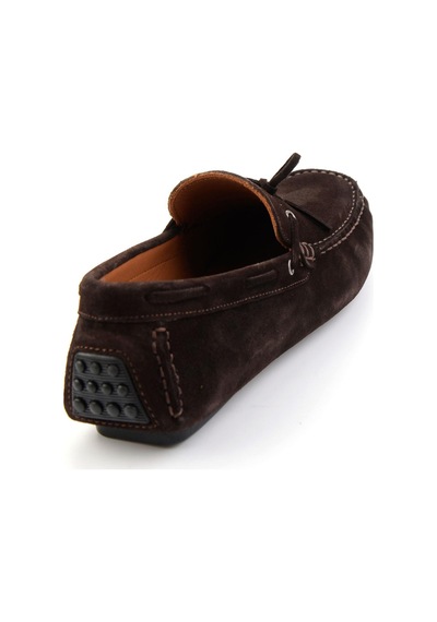 Bambi Kahve Hakiki Deri Erkek Loafer Ayakkabı E01547009902 Kahve