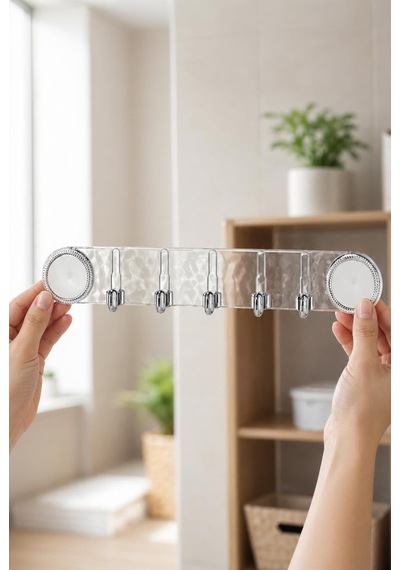 Vakumlu Yapışkanlı Askılık Güçlü Duvar Askısı Delme Gerektirmez Mutfak Banyo Havlu Askılığı Su Geçirmez Çok Amaçlı Organizer Askı Diğer
