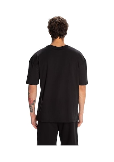 Kappa Erkek Logo Fred Regular Fit Tişört SIYAH
