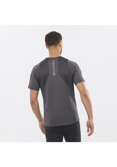Salomon Sense Aero Erkek T-shirt Lc1872500 Erkek Tişört Gri