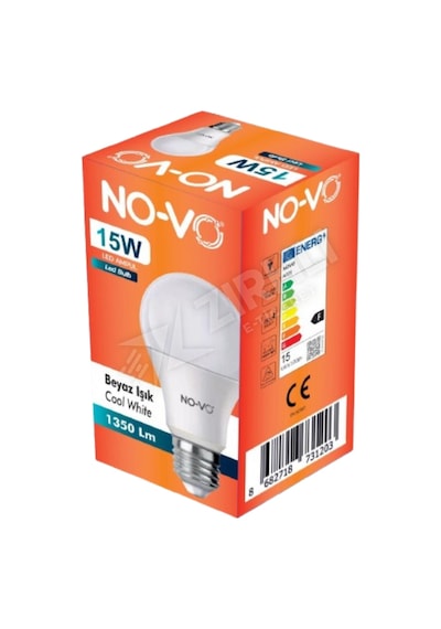 4 Adet Novo Led Ampül 15w Beyaz Işık