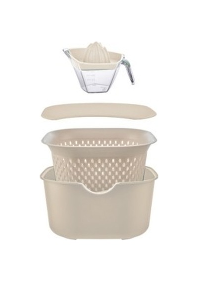 Moı Suzgeclı Set 5 Parca Krem
