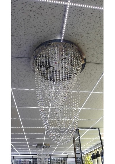 Octagon Klipsli Kristal Avize Taşı 1.Sınıf Cam 14x14 Mm - 200 Adet