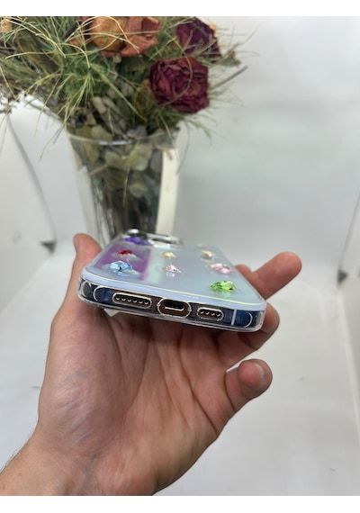 Apple Uyumlu iPhone 14-13 Glamshell Kılıf Emerald Glow