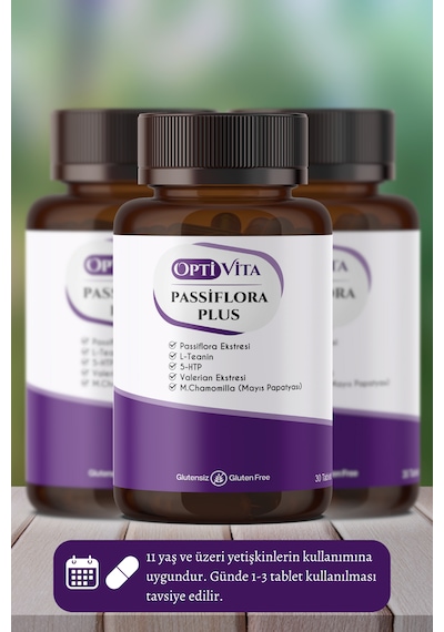 Optivita Passiflora Plus 30 Tablet Pasiflora Eki, 5-htp,...