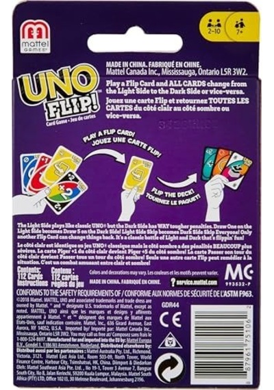Flip, Klasik Uno'nun Yeni Versiyonu