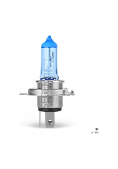 Seger H4 12v 60/55w Xenon White Ultra 4.000k Beyaz Işık P43 Tırnaklı