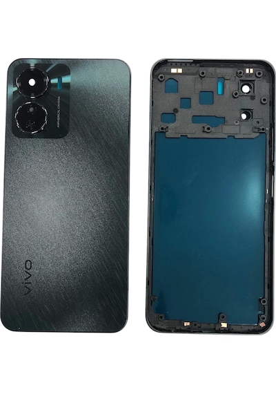 Vivo Y16 V2204 Kasa Arka Kapak Pil Kapağı Gold