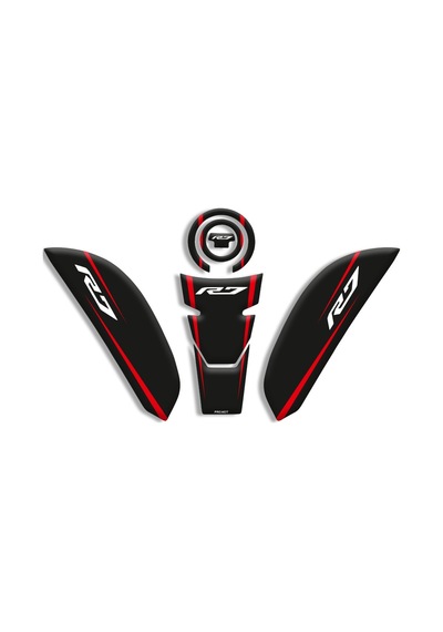 Motosıklet Kaplama Yamaha R6 Tank Pad Set 2021/2024 Uyumlu 01