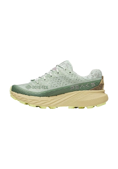 Merrell Merrell Agility Peak 5 Gtx Kadın Yeşil Patika Koşusu Ayakkabısı Sag Haki