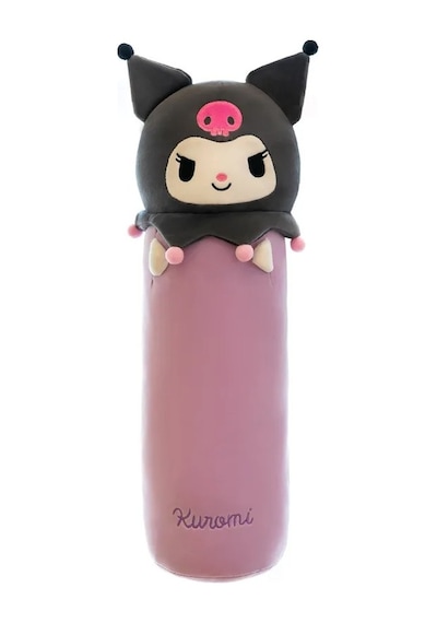 Kawaii Sevimli Yumuşak Uzun Yastık Peluş Doğum Günü Hediyesi 60 Cm Kuromi