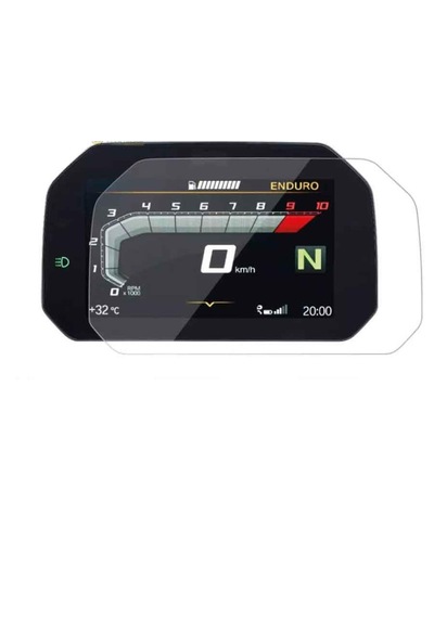 Bmw F750gs/f850gs 6.5 İnç Dijital Gösterge Uyumlu 9h Temperli Ekran Koruyucu Cam