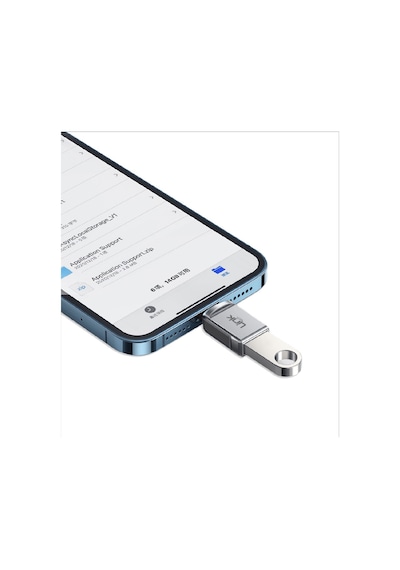Linktech O198 Usb - İph Lightning Otg Dönüştürücü Çevirici Metal Adaptör