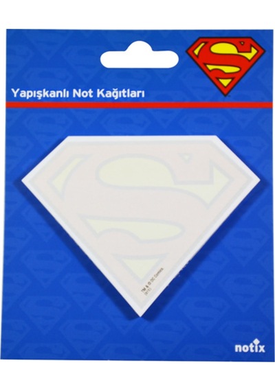 Yapışkanlı Not Kağıdı Superman Şekilli 50 Yp Sm-ş-fp