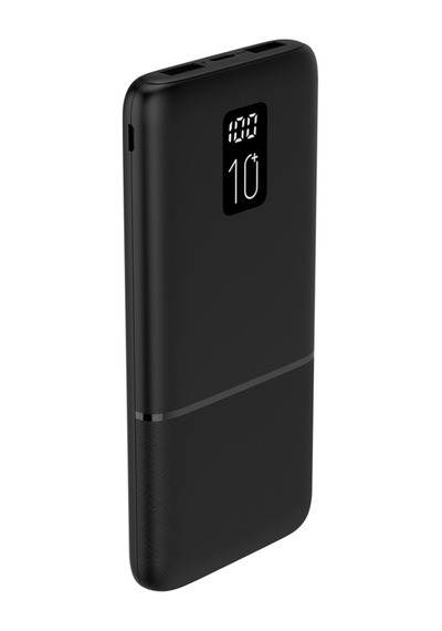 Logia P10 10000 Mah Led Ekranlı Slim 2.1a Powerbank Siyah