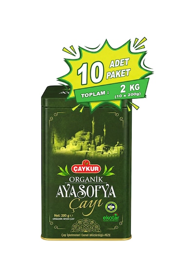 Organik Ayasofya Çayı 200 Gr. Onlu Paket