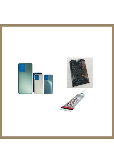 Kahveci.store Redmi Note 12 5g Arka Batarya Kapağı ,batarya Ve B 22 Çok Renkli